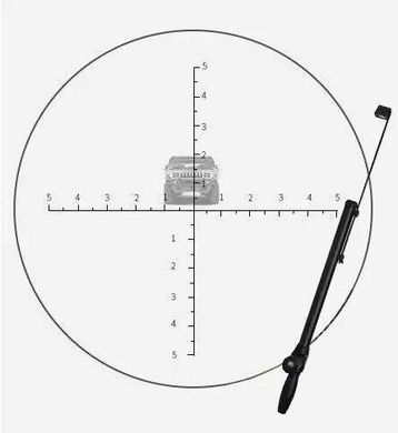 Перископ телескопический со шкалой диления (диаметр 26мм, длина 71,5см)